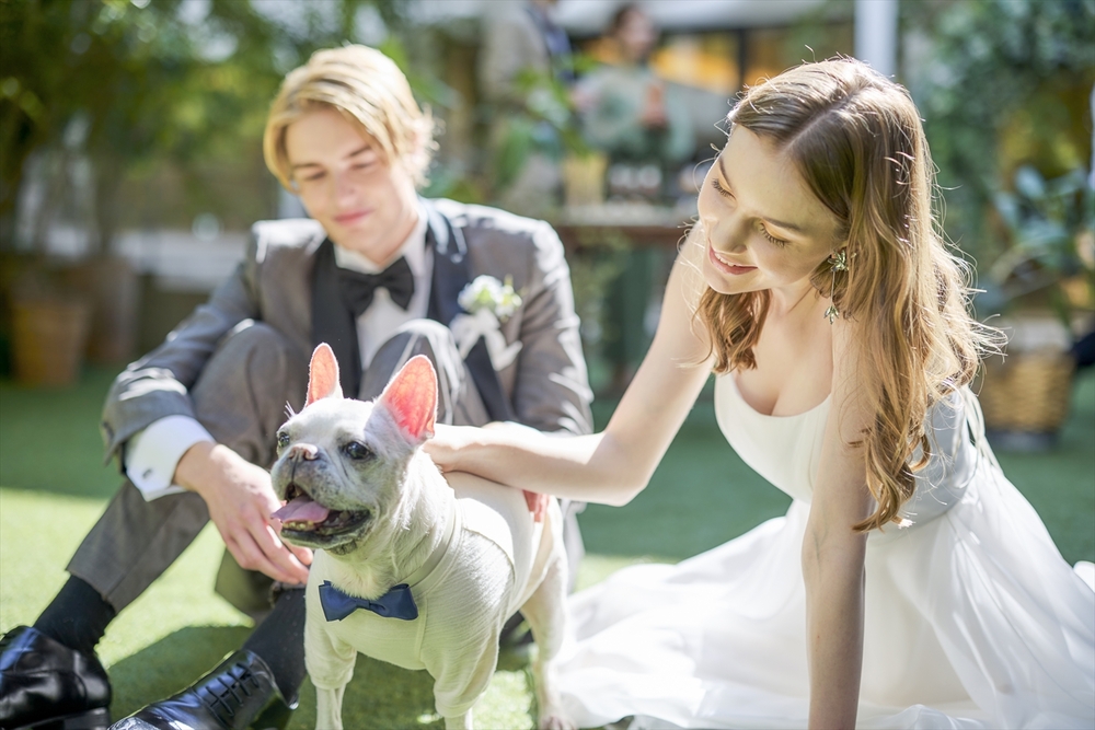 【大切な家族！】ペットと一緒に結婚式♪